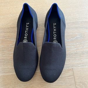 Rothy's Black The Loafer sz 8.5